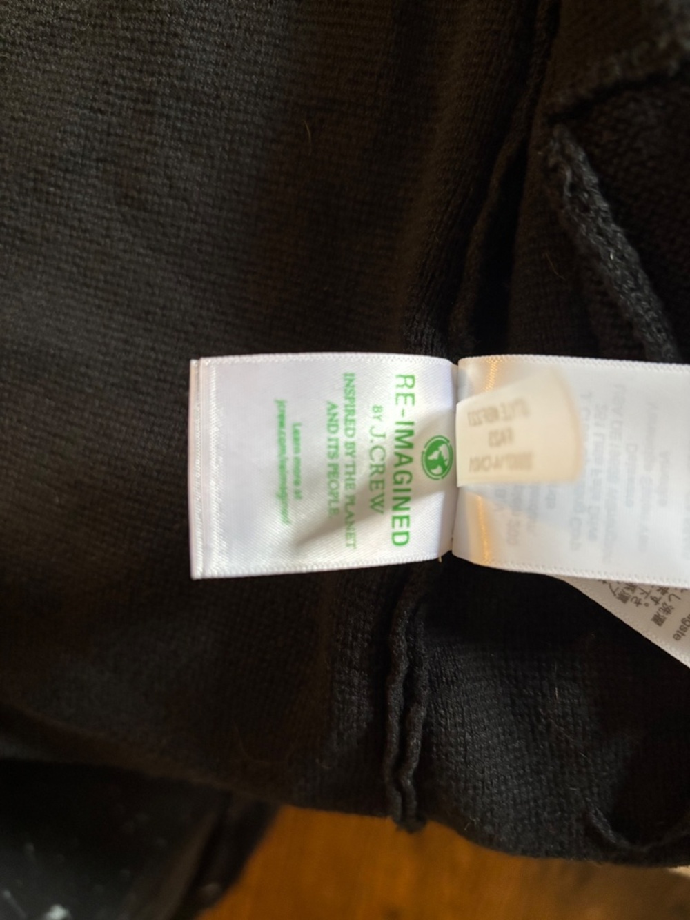 J. Crew Factory Women's Black Medium Sweater Blazer Cardigan - Picture 5 of 8